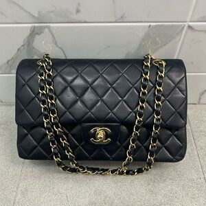 Chanel Classic Medium Quilted Leather Bag